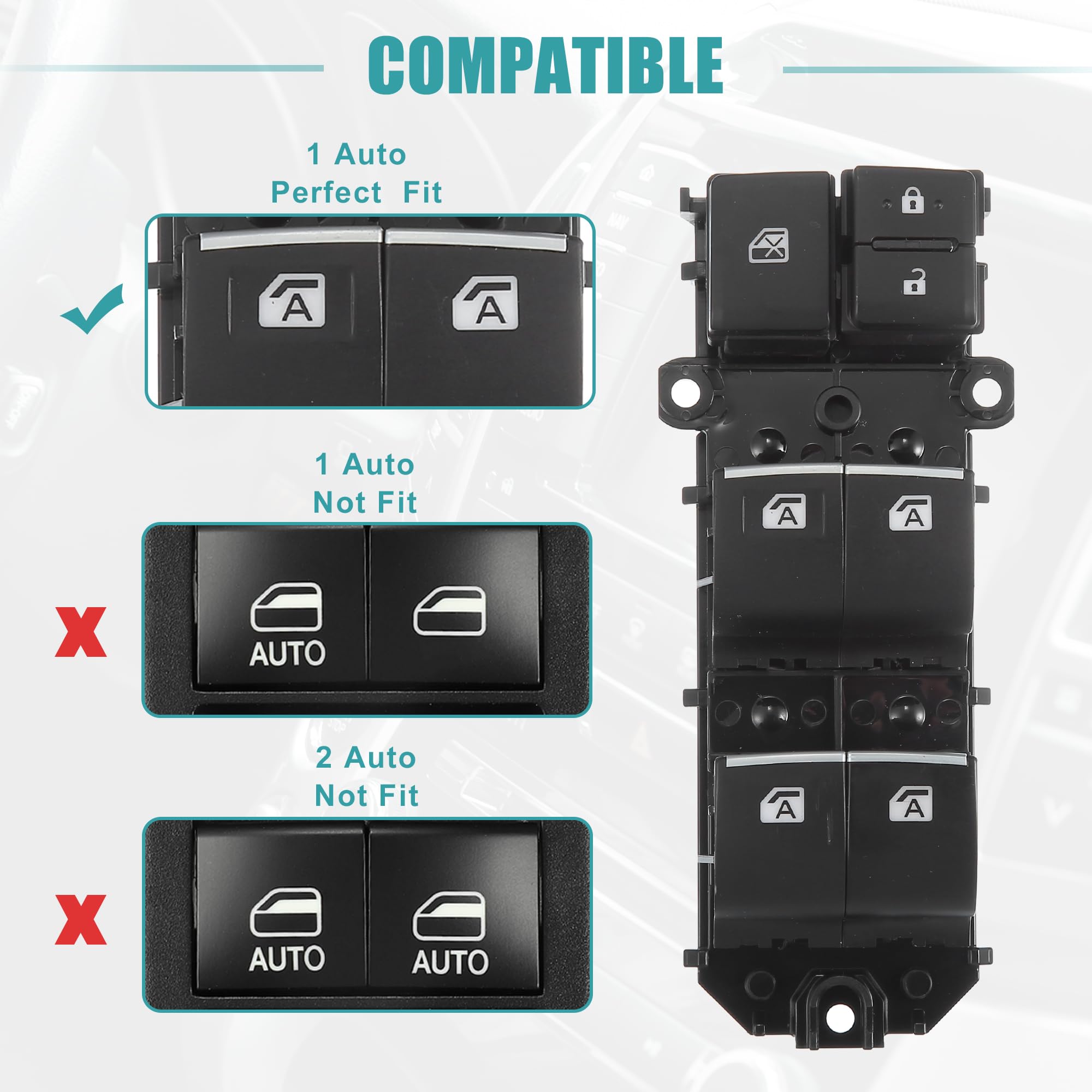 Amazon.com: ACROPIX Front Left Driver Side Master Power